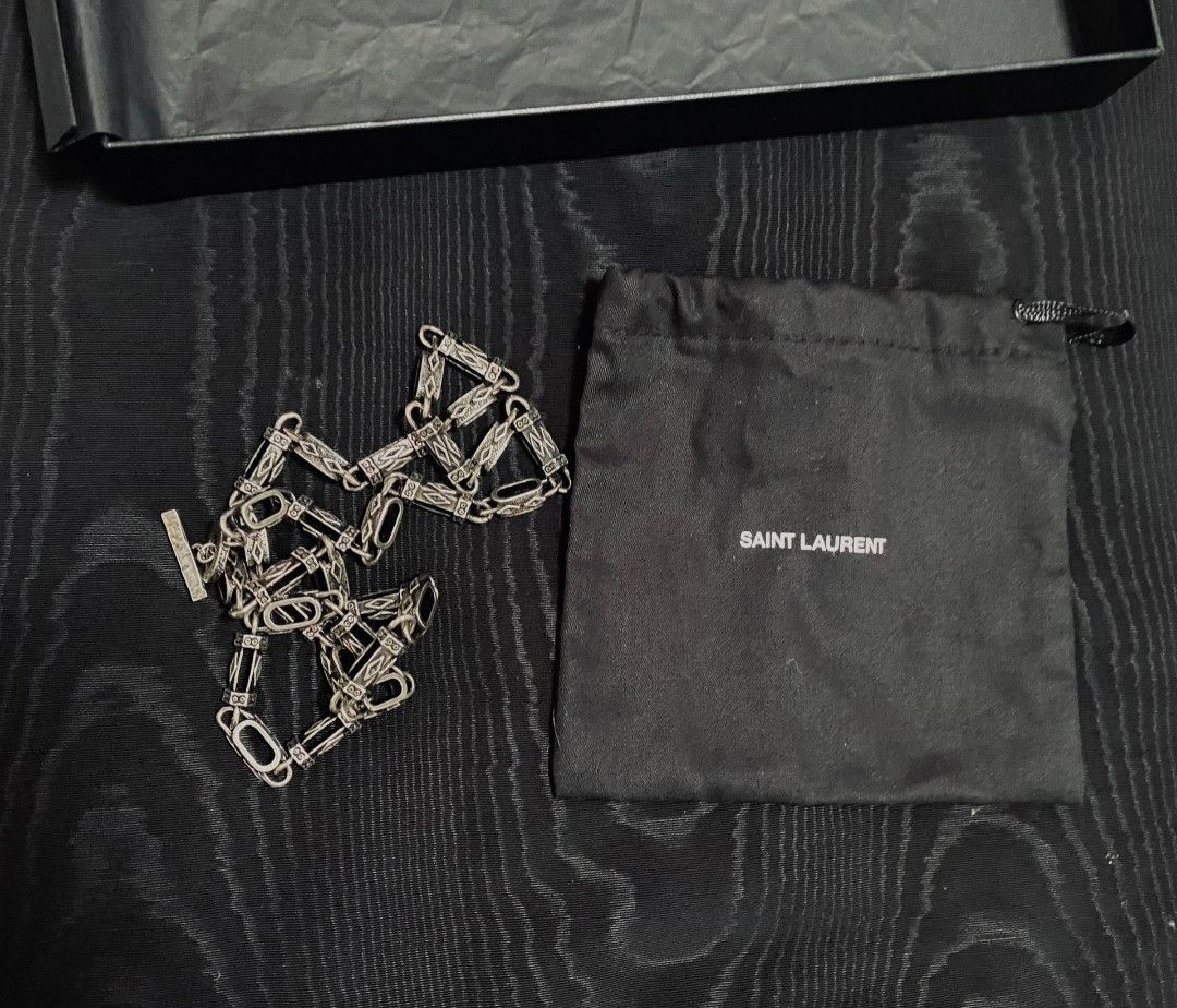 Saint Laurent Paris Saint Laurent Antique Copper Necklace Size ONE SIZE - 5 Thumbnail