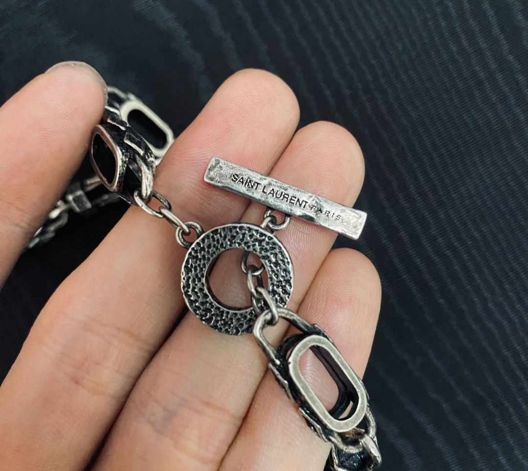 Saint Laurent Paris Saint Laurent Antique Copper Necklace Size ONE SIZE - 4 Thumbnail