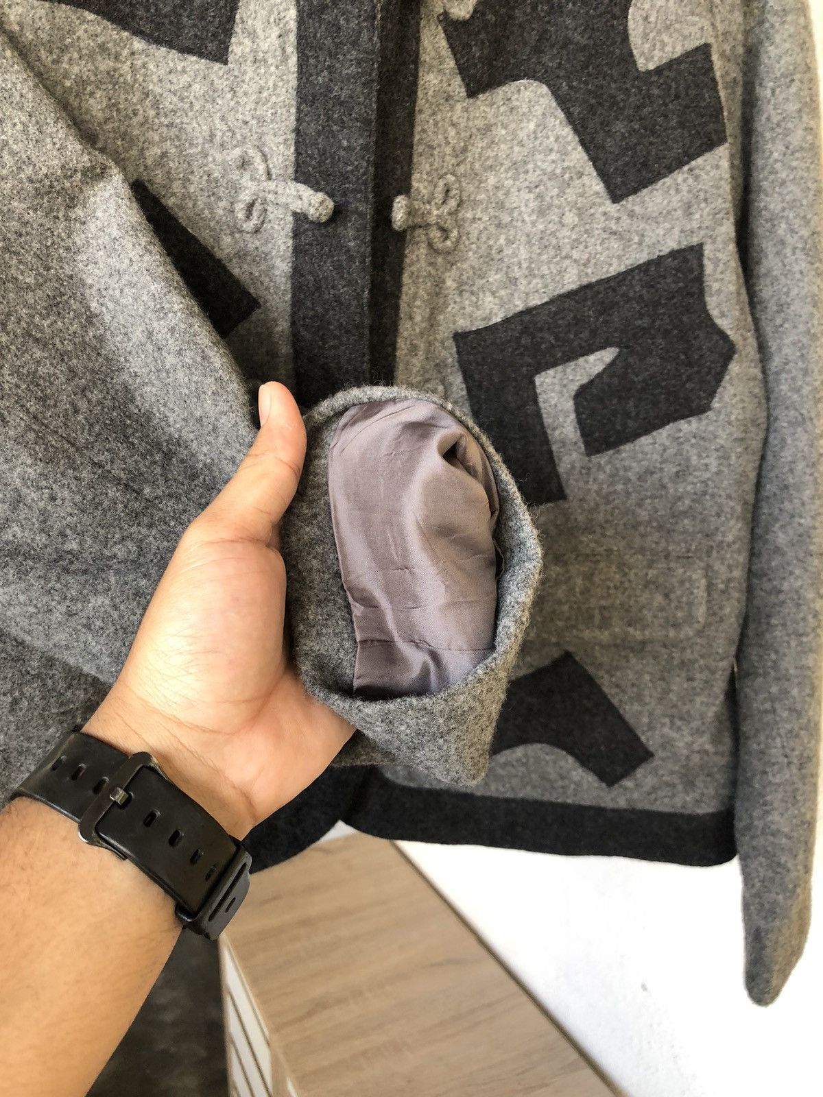Hai Sporting Gear Vintage Hai Sporting Gear Patchwork Wool Jacket Size M / US 6-8 / IT 42-44 - 19 Thumbnail
