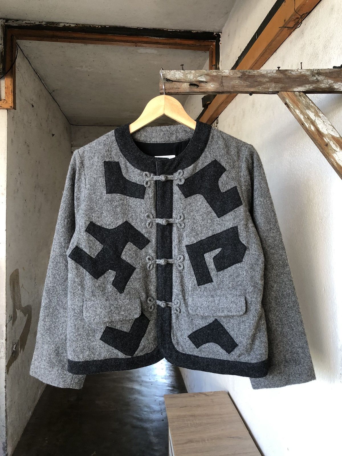 Hai Sporting Gear Vintage Hai Sporting Gear Patchwork Wool Jacket Size M / US 6-8 / IT 42-44 - 1 Thumbnail