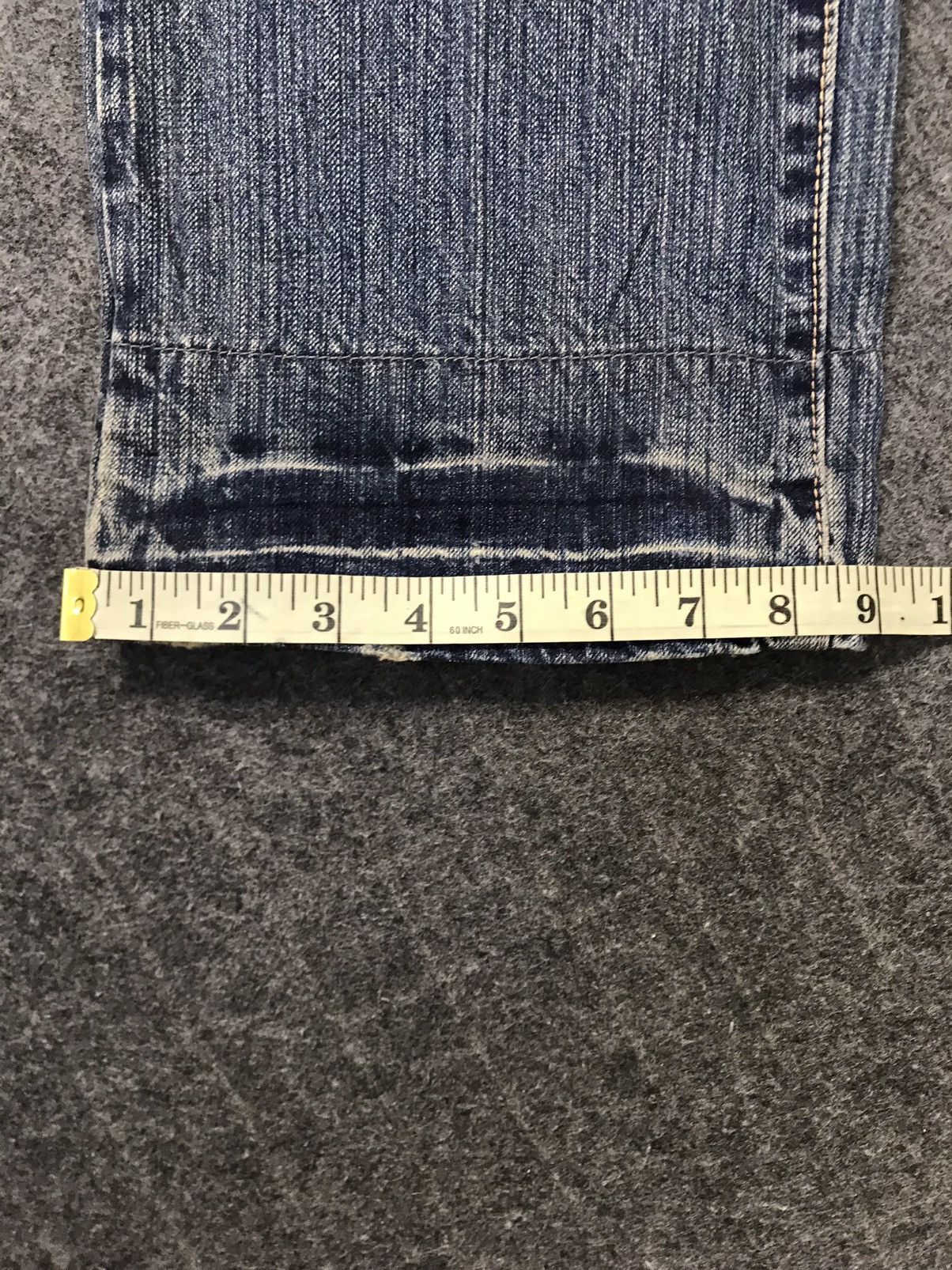 Takeo Kikuchi Patchworks Floral Butterfly Denim Jeans Japan Size US 34 / EU 50 - 13 Thumbnail