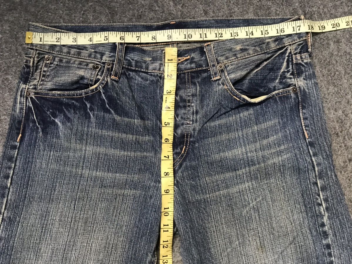 Takeo Kikuchi Patchworks Floral Butterfly Denim Jeans Japan Size US 34 / EU 50 - 10 Thumbnail