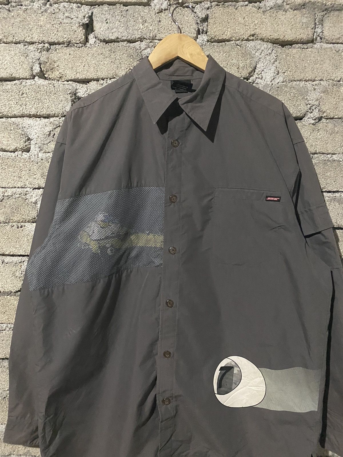 Japanese Brand 🔥SALE🔥SCHOOL OF HARDKNOCKS(SOHK)STREET WEAR FASHION BUTTON Size US XL / EU 56 / 4 - 6 Thumbnail