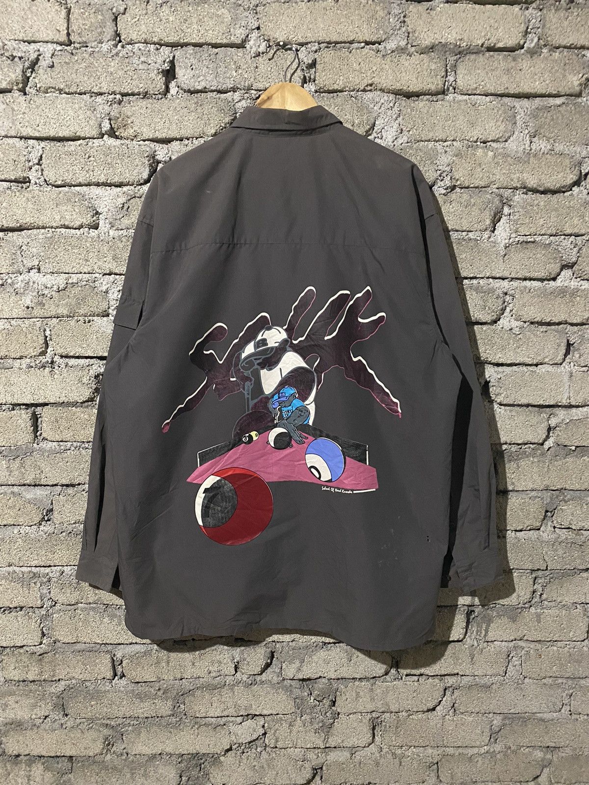Japanese Brand 🔥SALE🔥SCHOOL OF HARDKNOCKS(SOHK)STREET WEAR FASHION BUTTON Size US XL / EU 56 / 4 - 1 Thumbnail