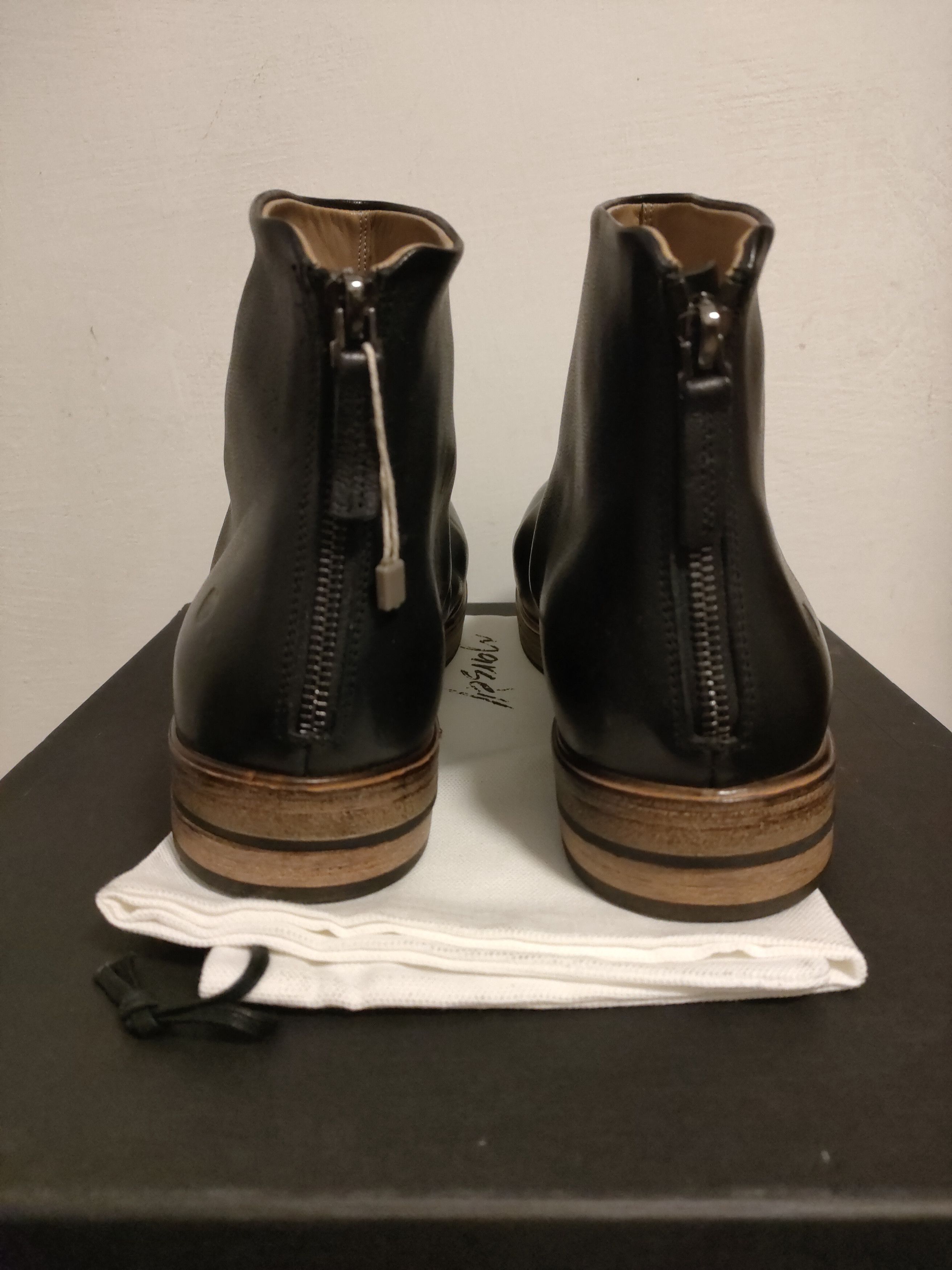 Marsell News Marsell 42,5 black leather boots Size US 9.5 / EU 42-43 - 6 Thumbnail