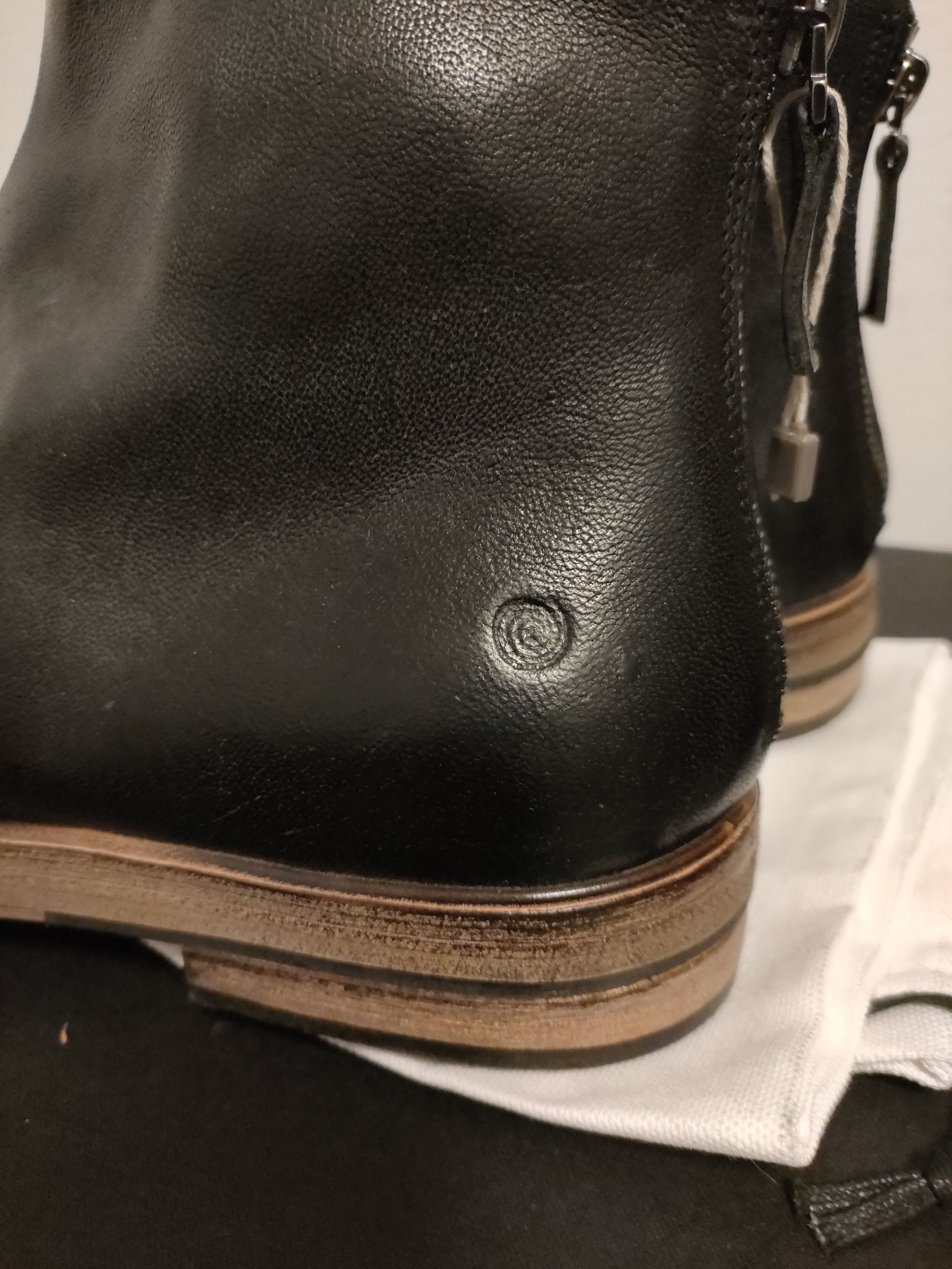 Marsell News Marsell 42,5 black leather boots Size US 9.5 / EU 42-43 - 7 Thumbnail