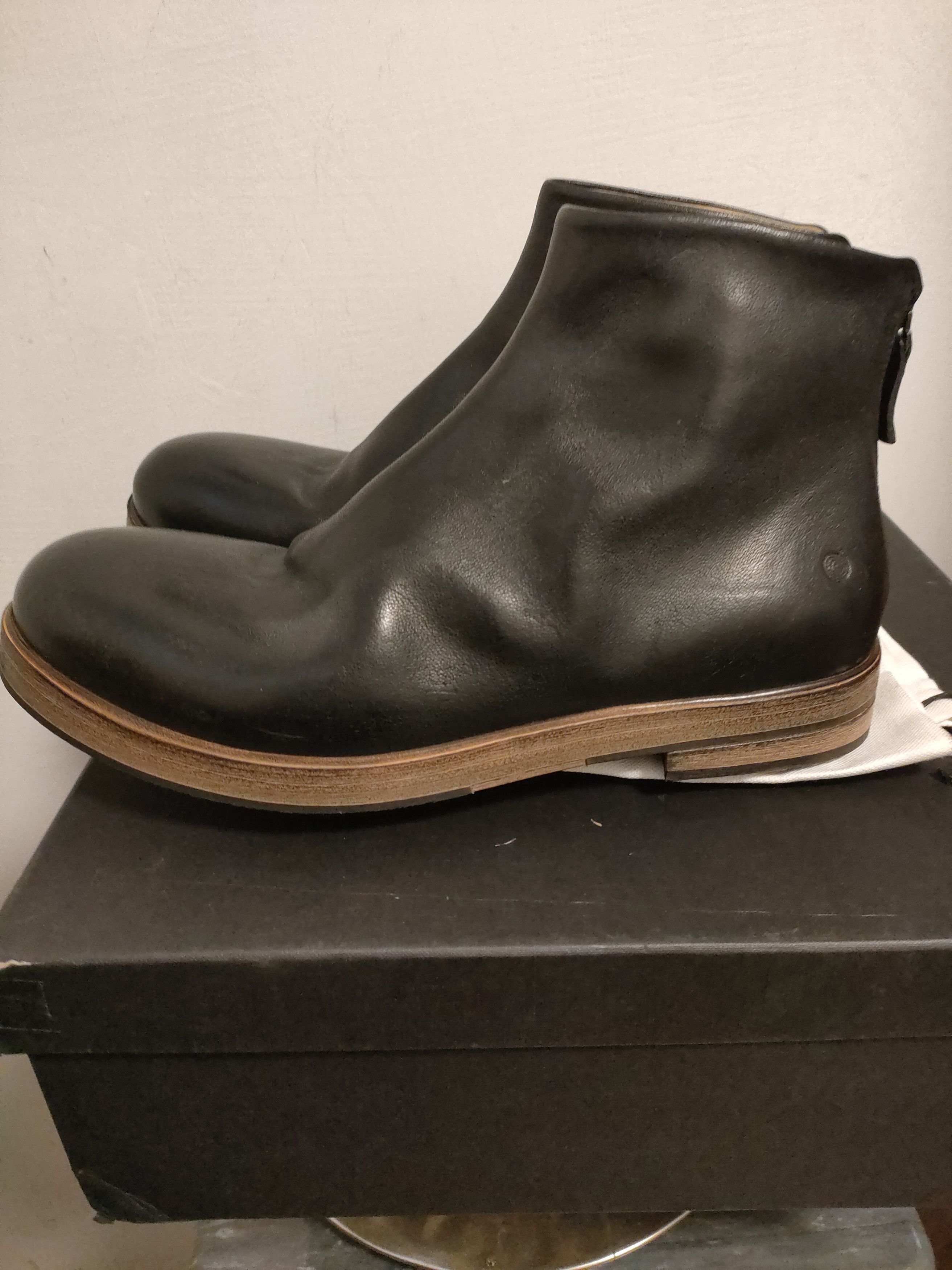 Marsell News Marsell 42,5 black leather boots Size US 9.5 / EU 42-43 - 8 Thumbnail