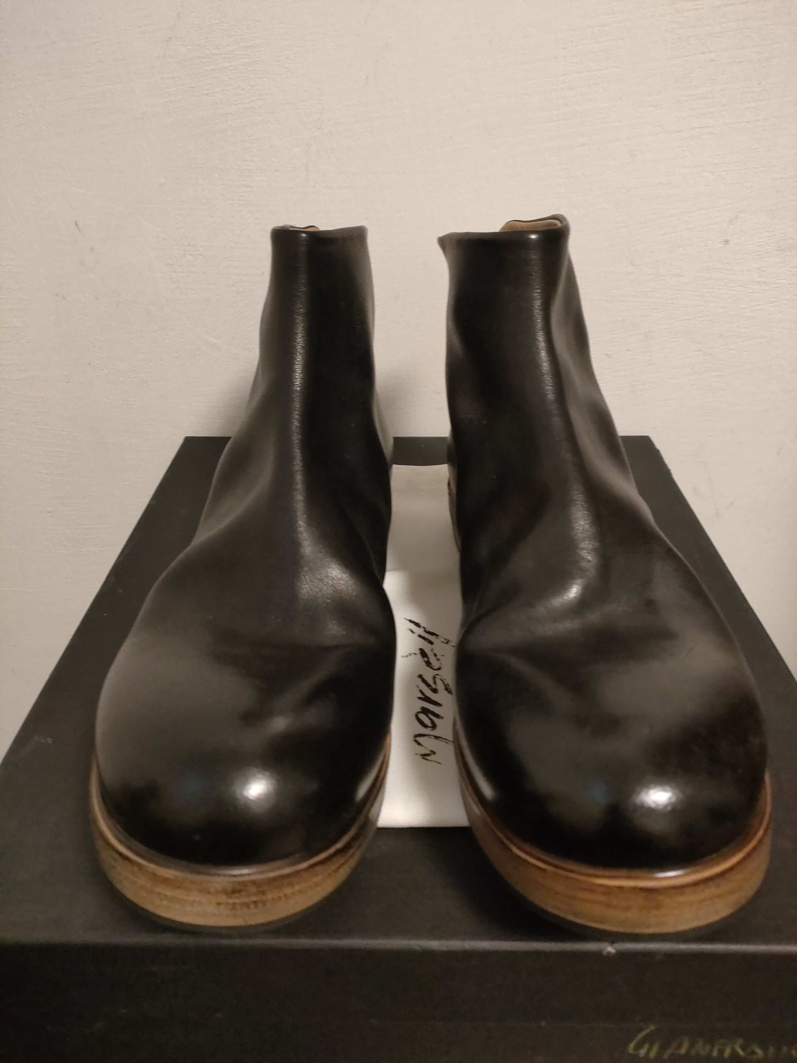 Marsell News Marsell 42,5 black leather boots Size US 9.5 / EU 42-43 - 10 Thumbnail