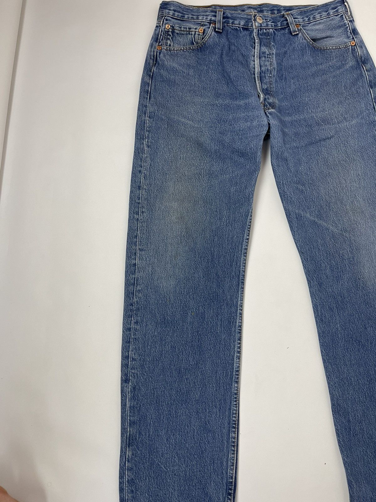 Levi's Levi’s 501 vintage made in UK blue classic denim jeans pants Size US 36 / EU 52 - 11 Thumbnail