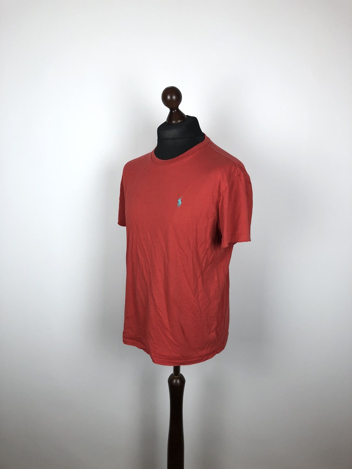 Polo Ralph Lauren Polo Ralph Lauren Basic Red T-Shirt Blue Logo Tee size M Size US M / EU 48-50 / 2 - 1 Thumbnail