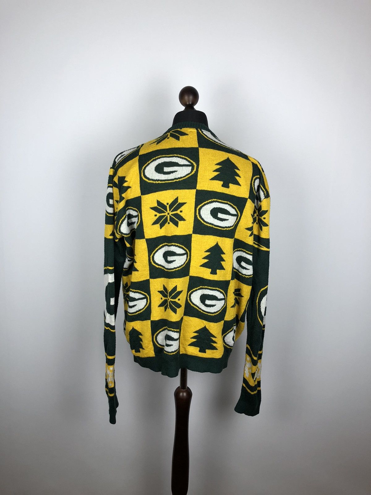 NFL NFL Packers Monogram Logo Sweater Pullover Jumper XL Size US XL / EU 56 / 4 - 5 Thumbnail