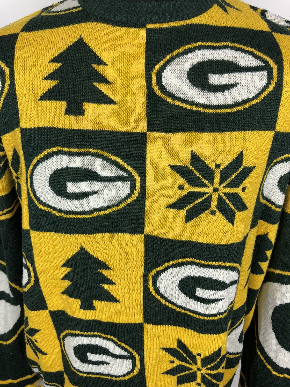 NFL NFL Packers Monogram Logo Sweater Pullover Jumper XL Size US XL / EU 56 / 4 - 4 Thumbnail