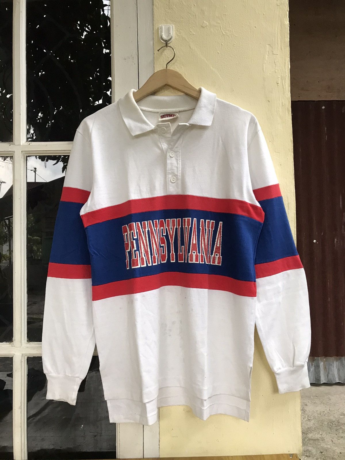 Vintage Vintage Pennsylvania rugby shirt Size US L / EU 52-54 / 3 - 1 Thumbnail