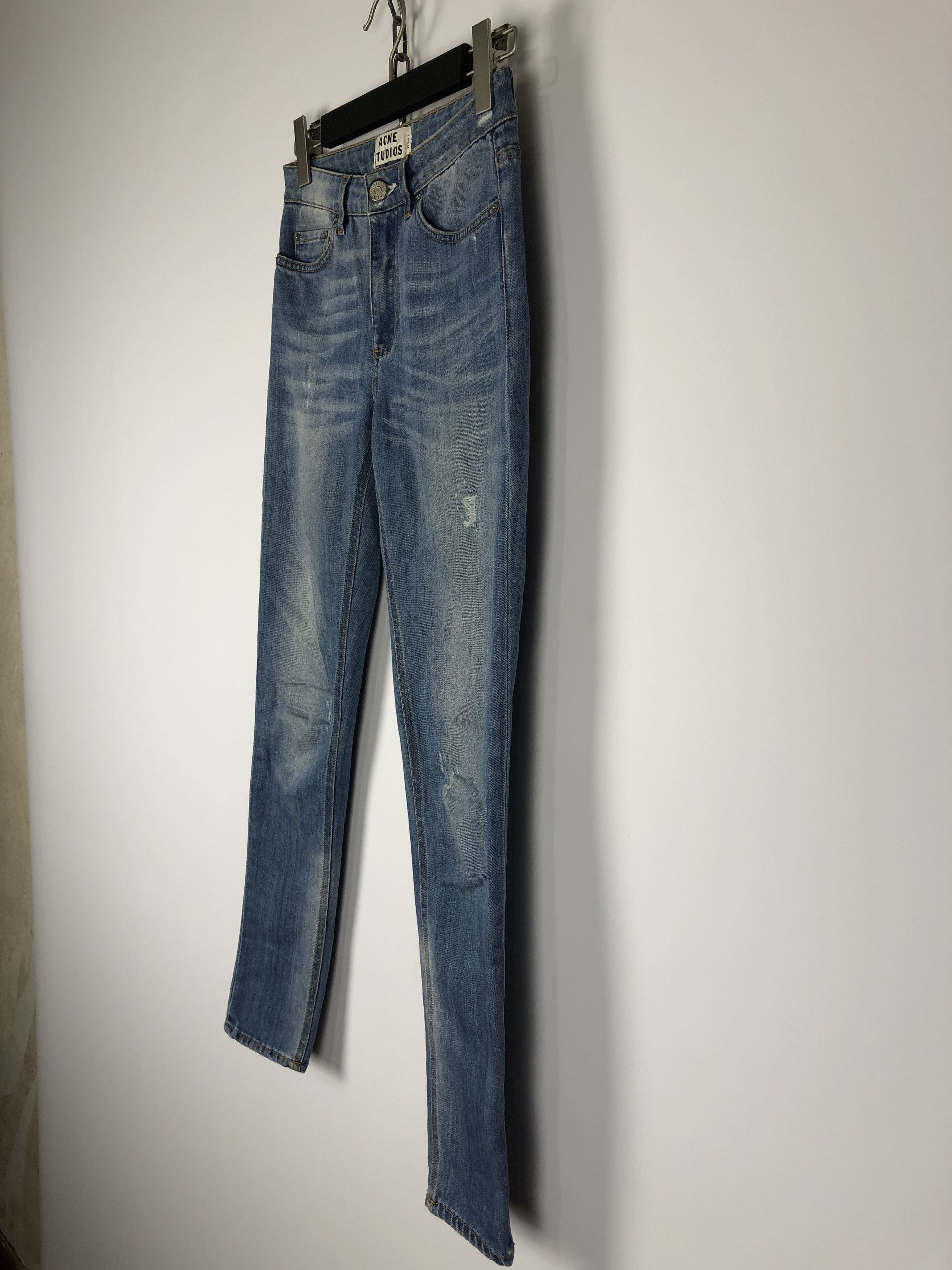 Acne Studios Ladie's ACNE STUDIOS Denim Jeans Pants Skin 5 Used 27x32 Size 27" / US 4 / IT 40 - 4 Thumbnail