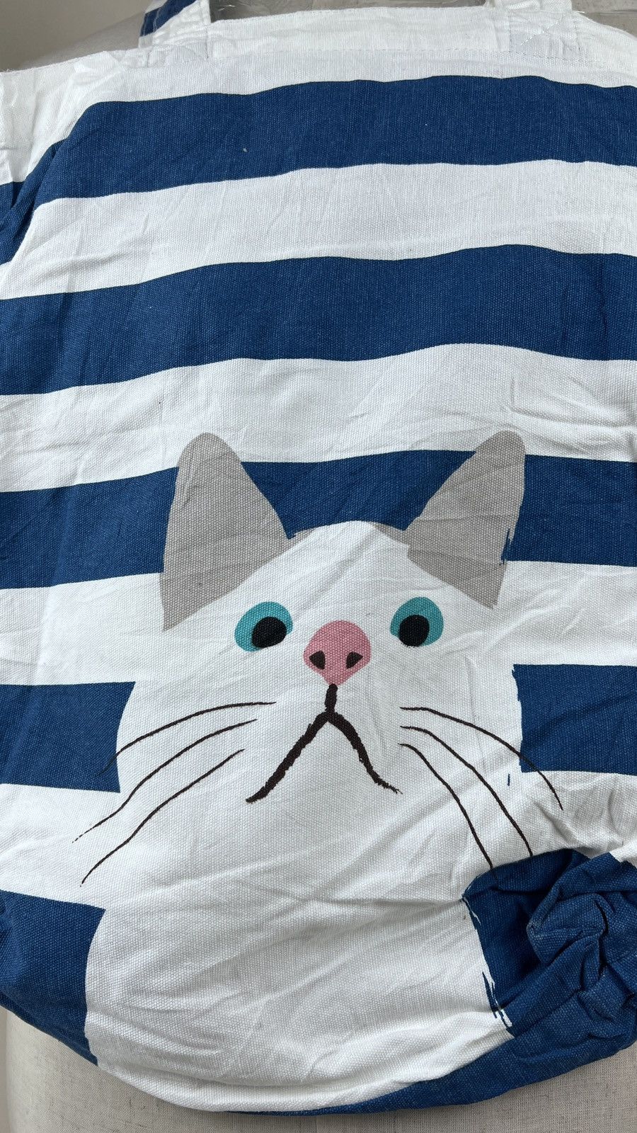Vintage Vintage Japanese Brand Cat Inspired By Ne-Net Totebag Size ONE SIZE - 3 Thumbnail