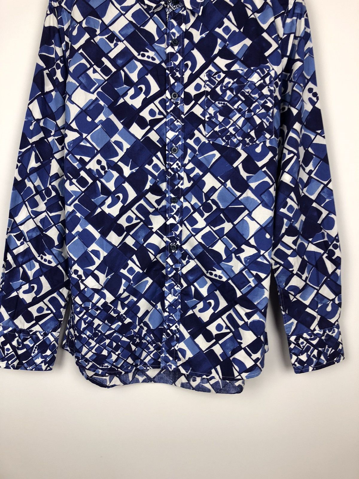 Desigual Desigual Shirt Blue Ornament Full Printed size S Size US S / EU 44-46 / 1 - 3 Thumbnail