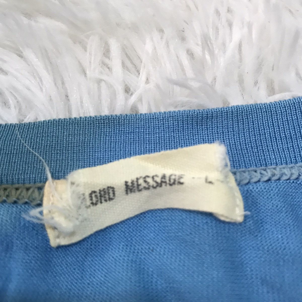 Japanese Brand Lord message tee made in Japan Size US L / EU 52-54 / 3 - 11 Thumbnail