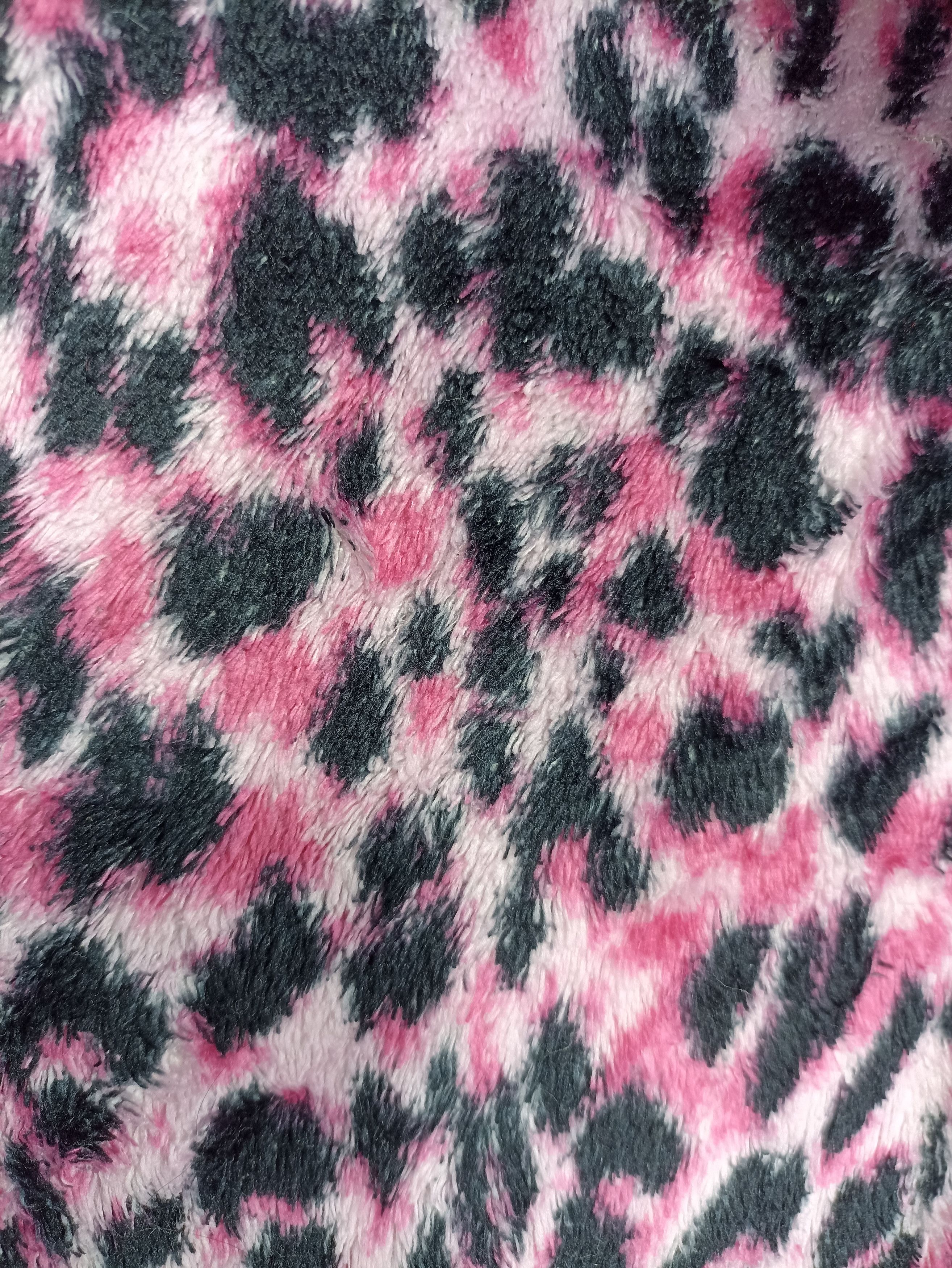 Japanese Brand Leopard Croped Pile Fleece Ear Hoodie Size US S / EU 44-46 / 1 - 2 Thumbnail