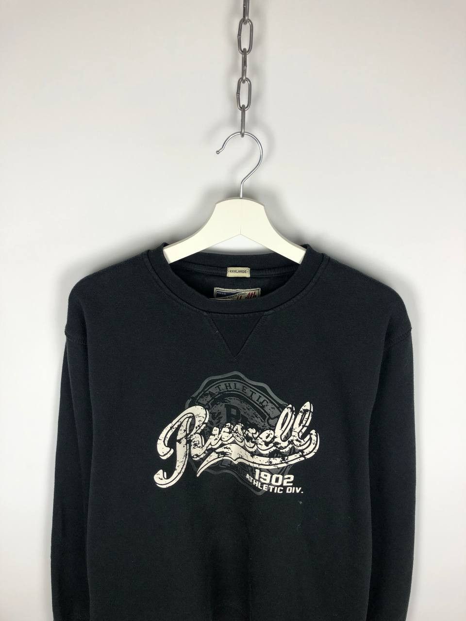 Russell Athletic Russell Athletic Vintage Sweatshirt Crewneck Center Logo XL Size US XL / EU 56 / 4 - 3 Thumbnail