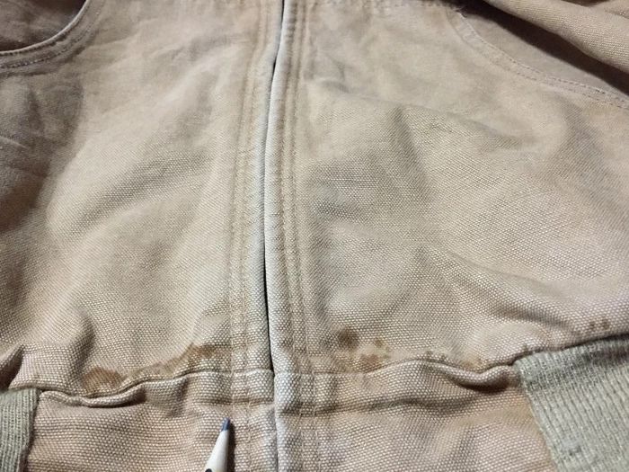 Carhartt Carhartt Jacket Workwear Brown Canvas menswear hooded USA Size US L / EU 52-54 / 3 - 8 Thumbnail