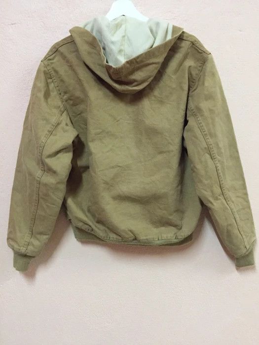 Carhartt Carhartt Jacket Workwear Brown Canvas menswear hooded USA Size US L / EU 52-54 / 3 - 7 Thumbnail