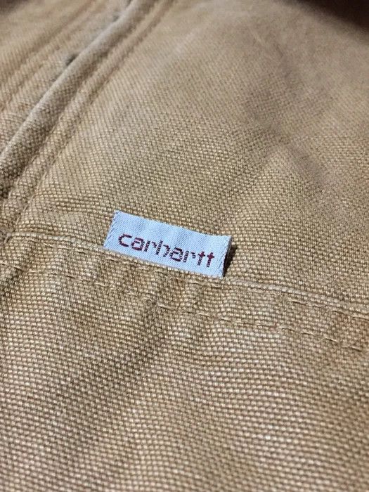Carhartt Carhartt Jacket Workwear Brown Canvas menswear hooded USA Size US L / EU 52-54 / 3 - 5 Thumbnail