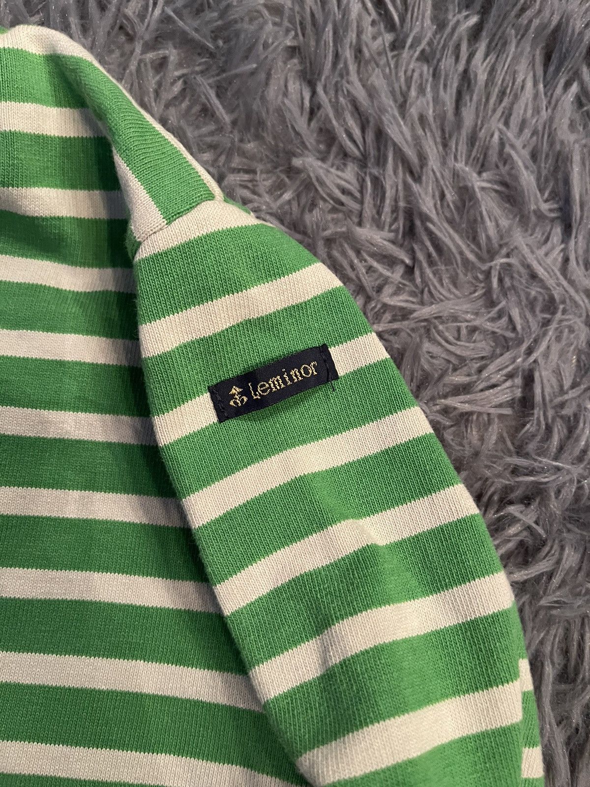 A$AP Rocky × Vintage Le Minor 80s vintage striped made in France longsleeve Size US M / EU 48-50 / 2 - 5 Thumbnail