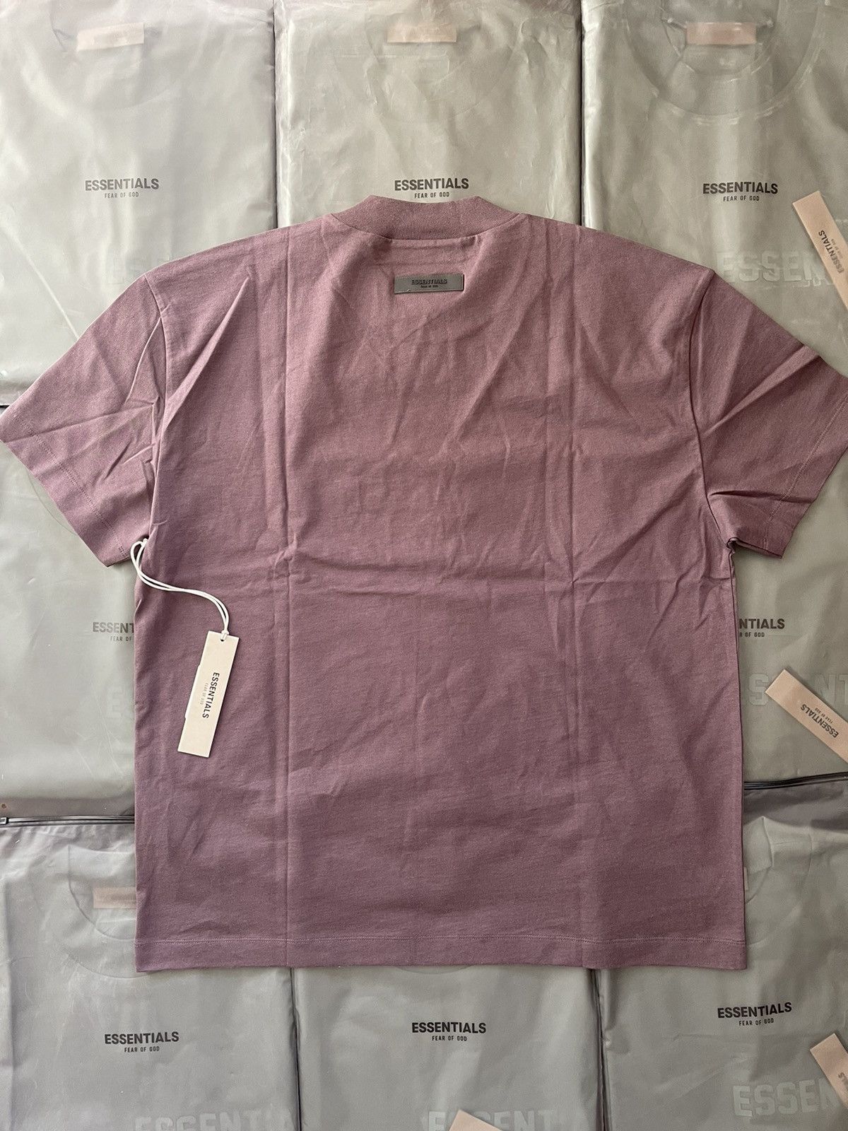 Essentials × FOG × Fear of God FOG - Essentials Fear Of God Plum SS23 T-Shirt Sz (S) Size US S / EU 44-46 / 1 - 2 Thumbnail