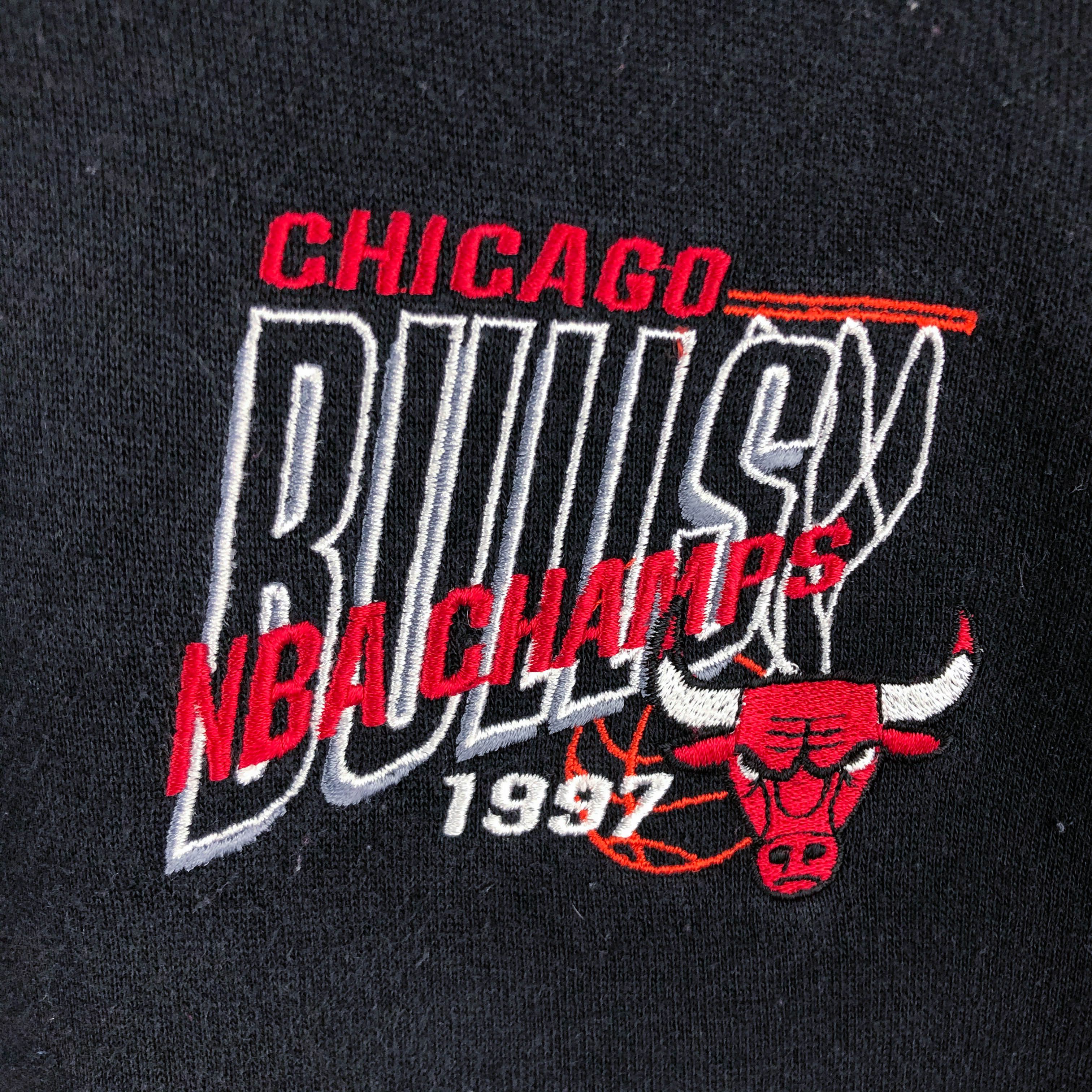 If Six Was Nine Vintage 90s Chicago Bulls Sweatshirt Small Logo Embroidery Size US M / EU 48-50 / 2 - 4 Thumbnail
