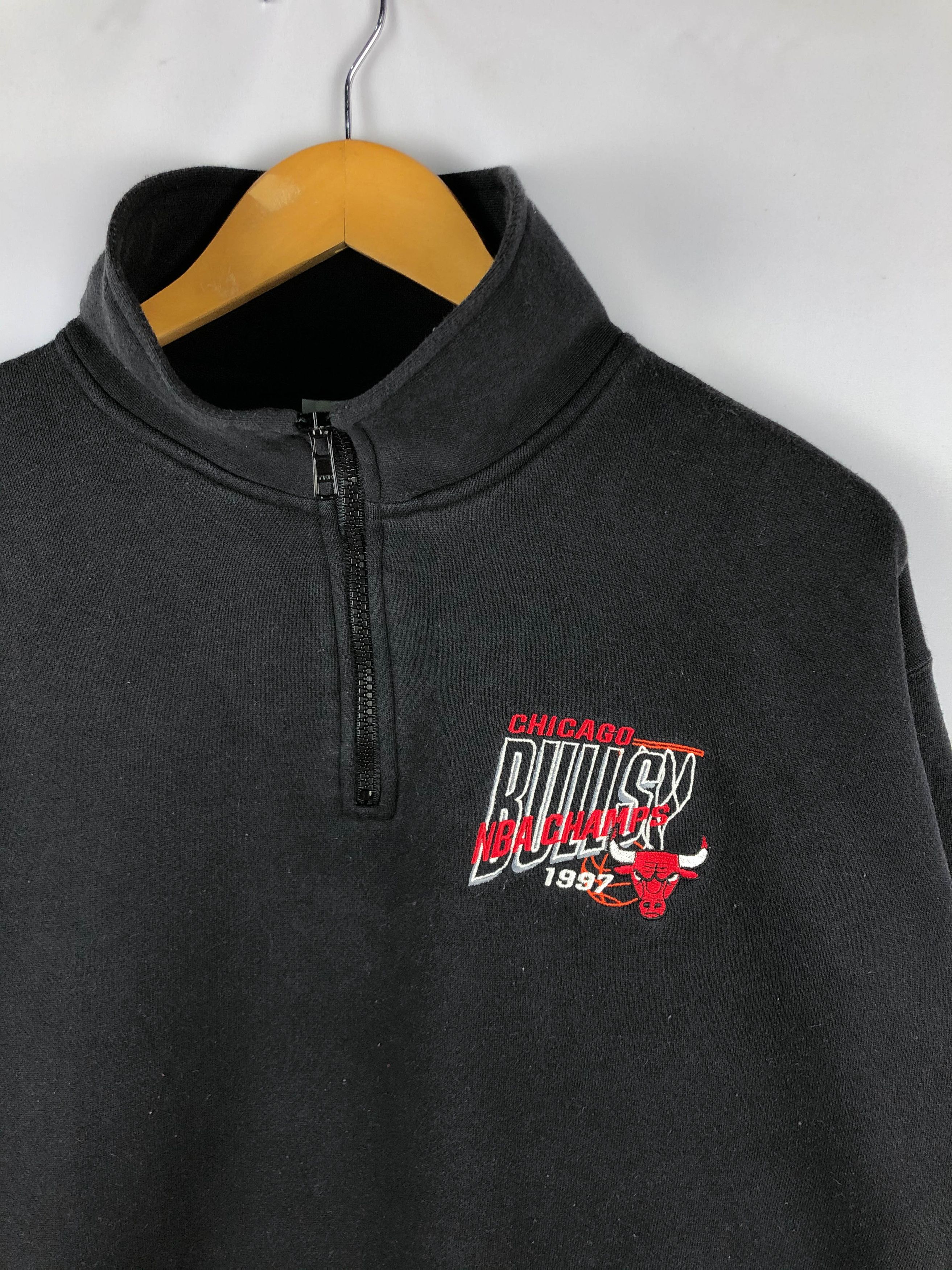 If Six Was Nine Vintage 90s Chicago Bulls Sweatshirt Small Logo Embroidery Size US M / EU 48-50 / 2 - 3 Thumbnail