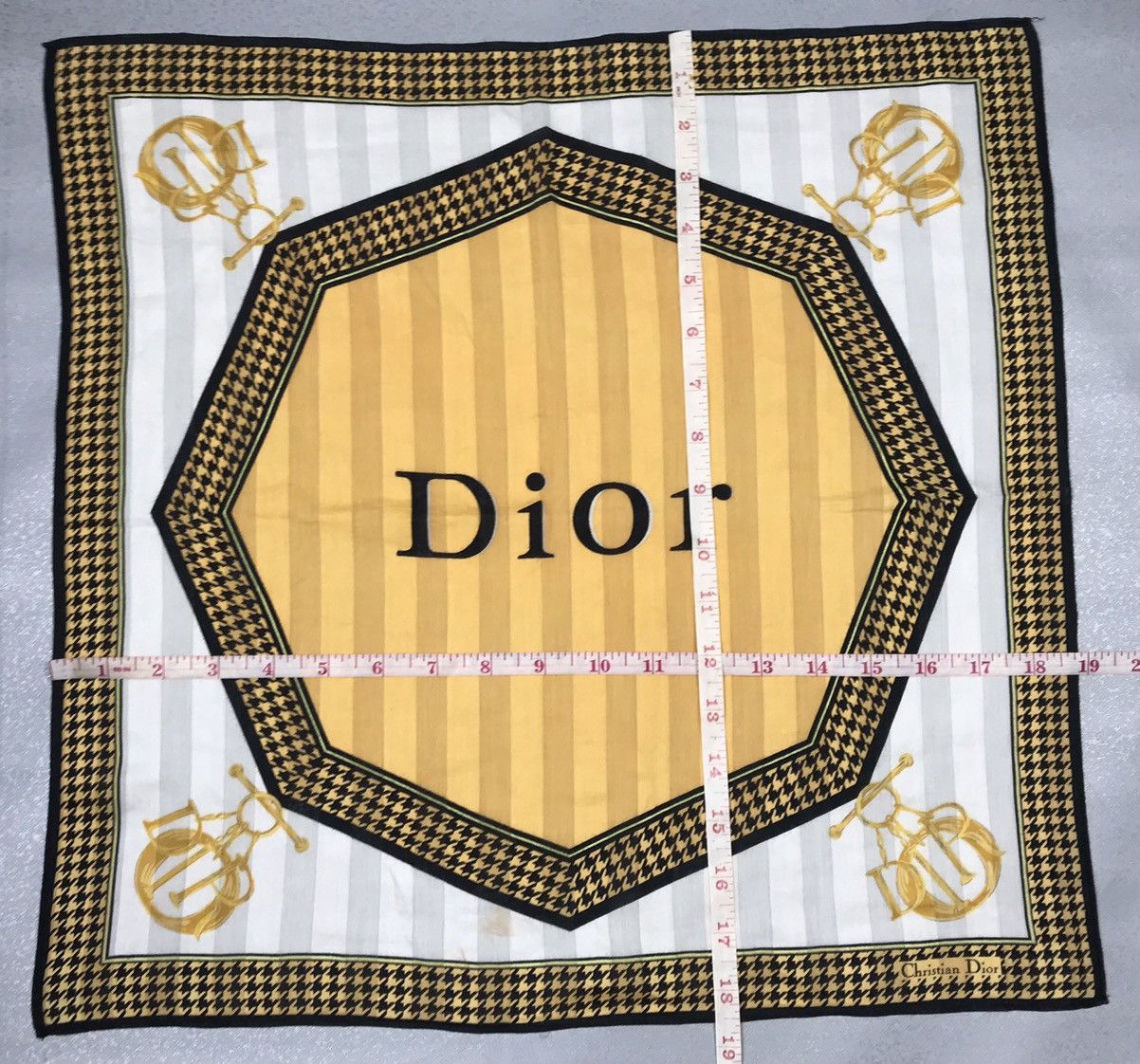 Christian Dior Monsieur christian dior bandana handkerchief pocket square Size ONE SIZE - 7 Thumbnail