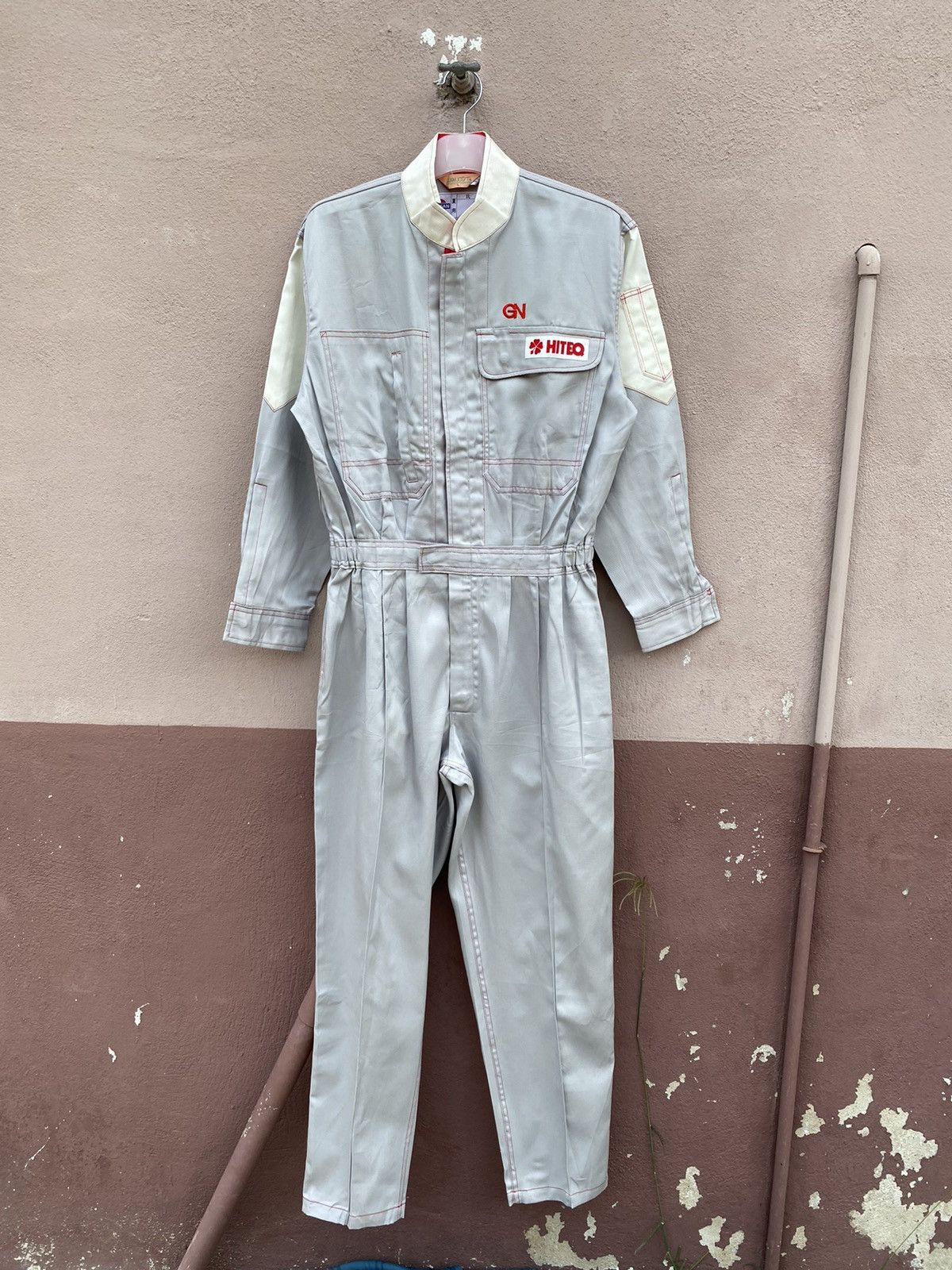Vintage Vintage Nissan Hiteq Overalls Jumpsuit Size US 33 - 4 Thumbnail
