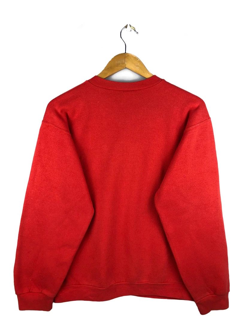 Nike Vintage 90s Nike Swoosh small logo Red Sweatshirt Size US M / EU 48-50 / 2 - 3 Thumbnail