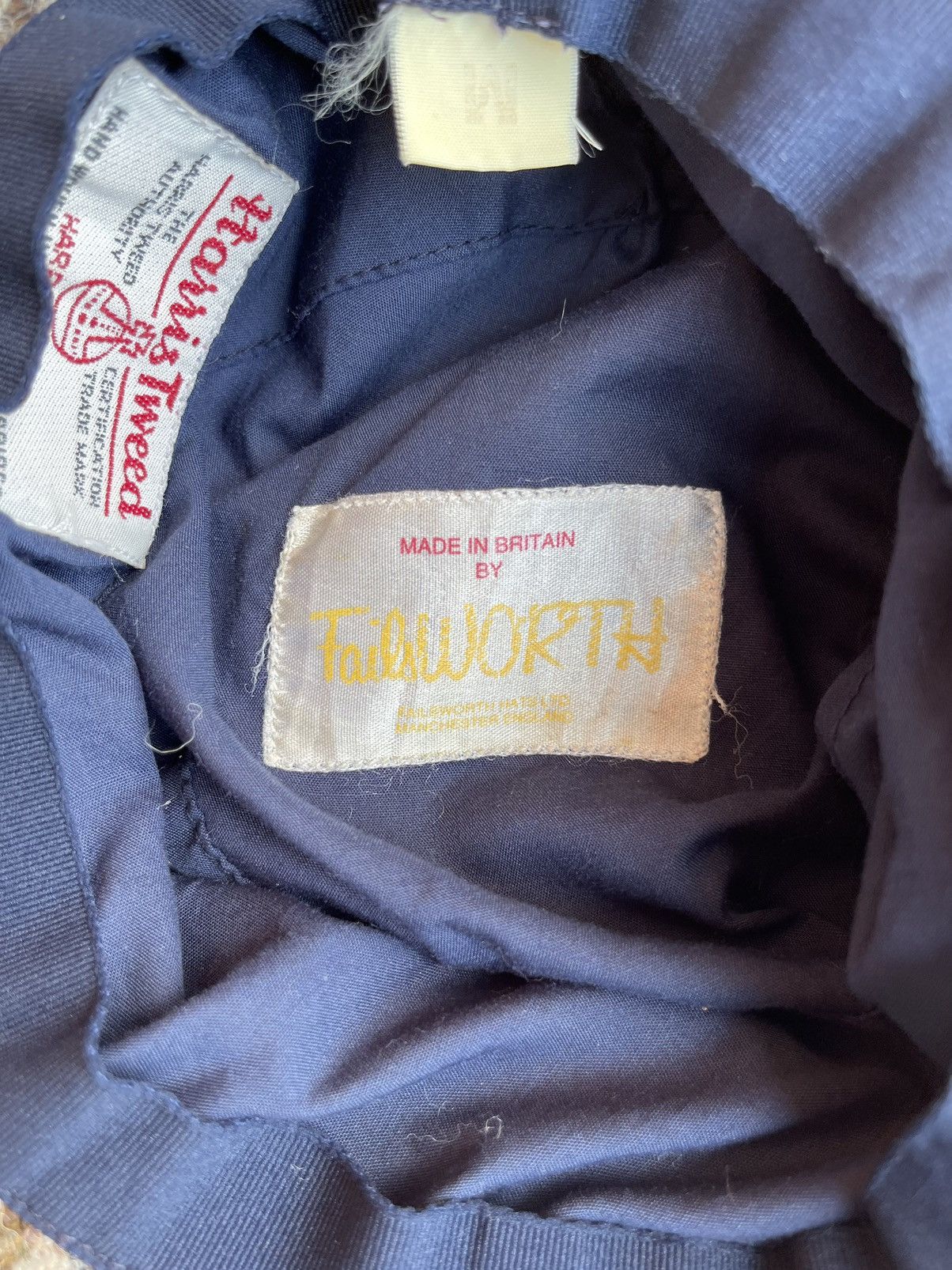 Harris Tweed × Vintage Vintage Harris Tweed Gore-tex Wool Failsworth Hats Size ONE SIZE - 15 Thumbnail