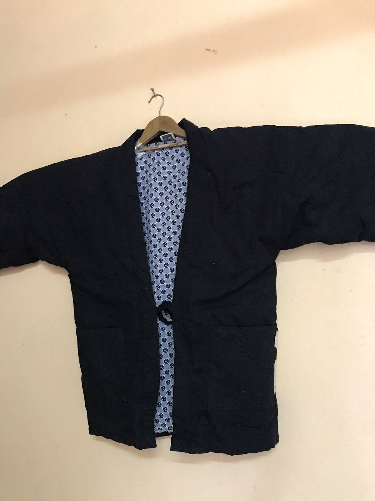 Indigo × Japanese Brand RARE VINTAGE KIMONO HANTEN SAMURAI JAPANESE TRADITIONAL Size US L / EU 52-54 / 3 - 12 Thumbnail