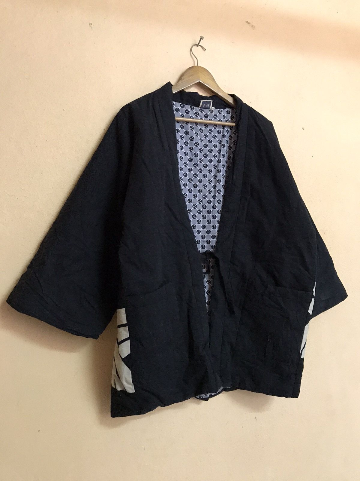 Indigo × Japanese Brand RARE VINTAGE KIMONO HANTEN SAMURAI JAPANESE TRADITIONAL Size US L / EU 52-54 / 3 - 8 Thumbnail