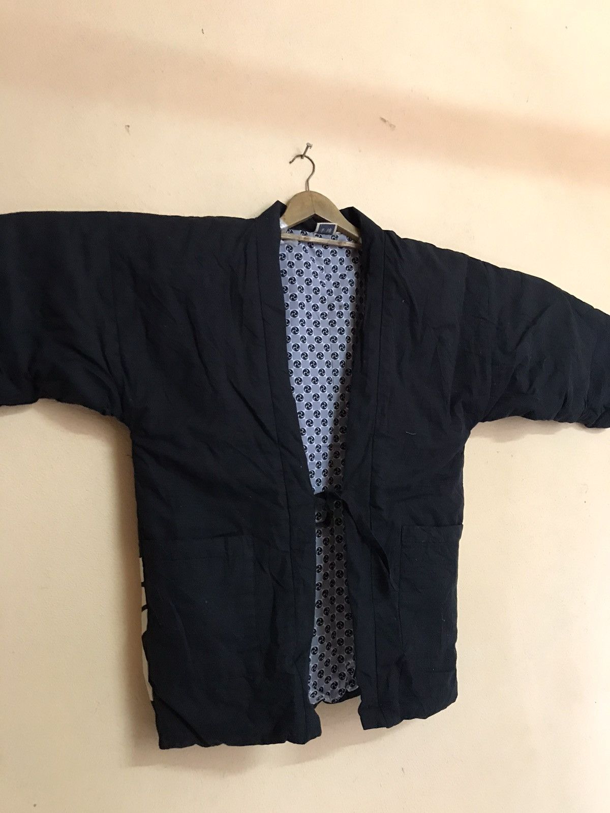 Indigo × Japanese Brand RARE VINTAGE KIMONO HANTEN SAMURAI JAPANESE TRADITIONAL Size US L / EU 52-54 / 3 - 13 Thumbnail