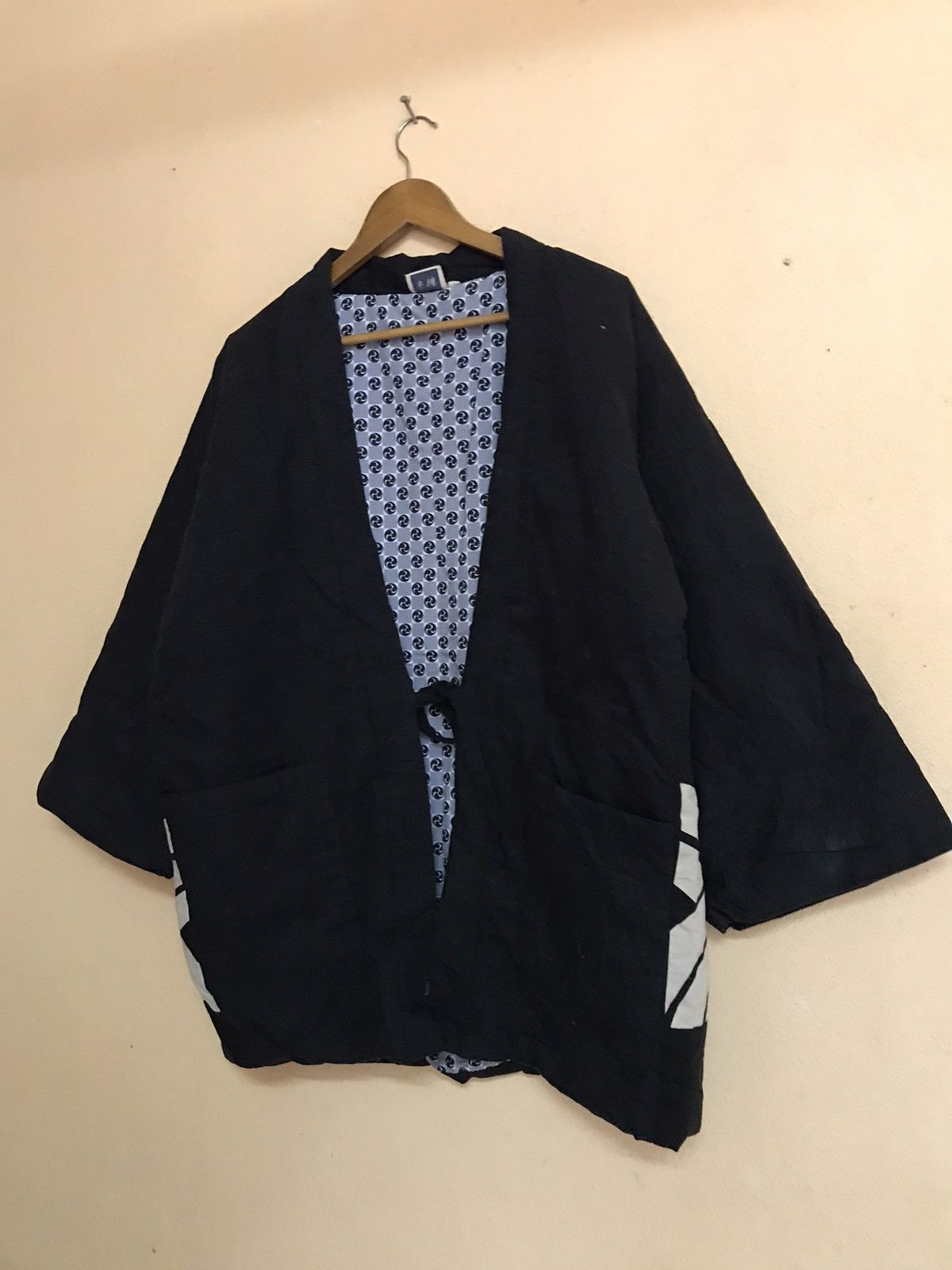 Indigo × Japanese Brand RARE VINTAGE KIMONO HANTEN SAMURAI JAPANESE TRADITIONAL Size US L / EU 52-54 / 3 - 7 Thumbnail