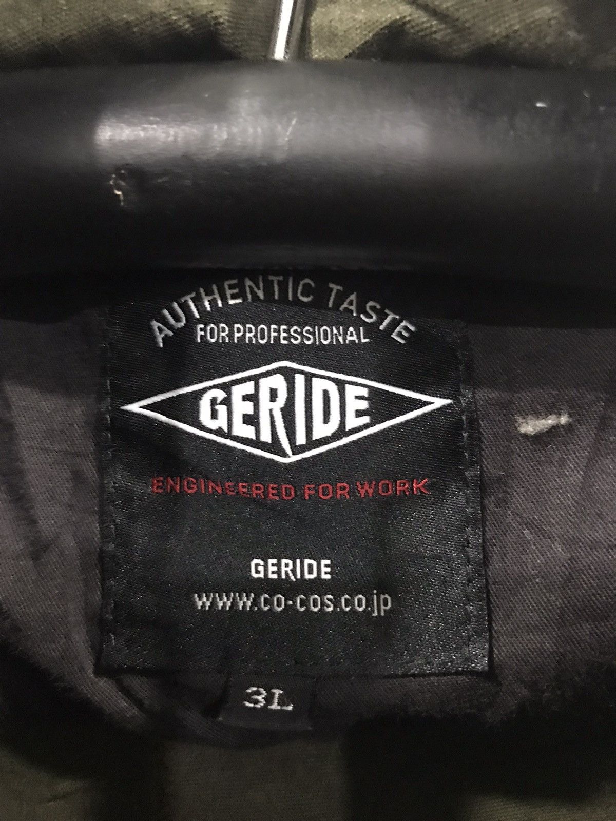 Japanese Brand GERIDE Japan Workwear Zipper Jacket Size US M / EU 48-50 / 2 - 9 Thumbnail