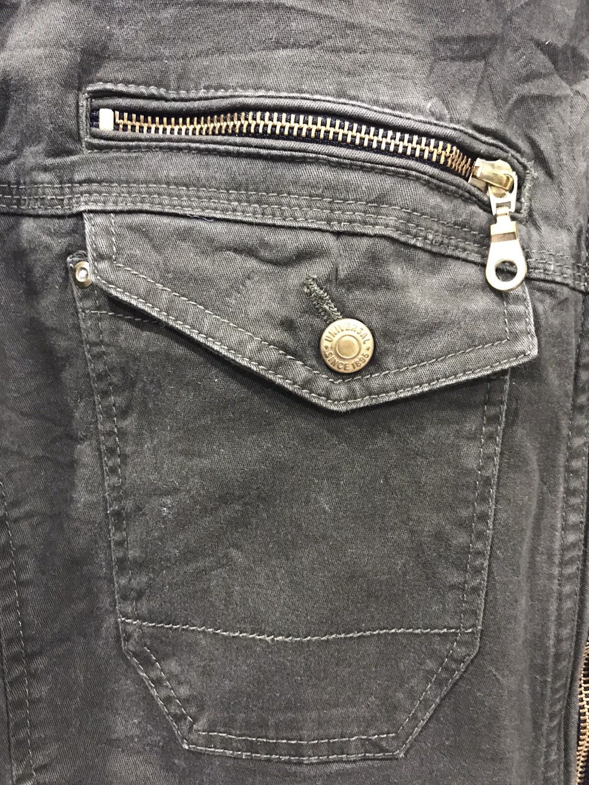 Japanese Brand GERIDE Japan Workwear Zipper Jacket Size US M / EU 48-50 / 2 - 11 Thumbnail