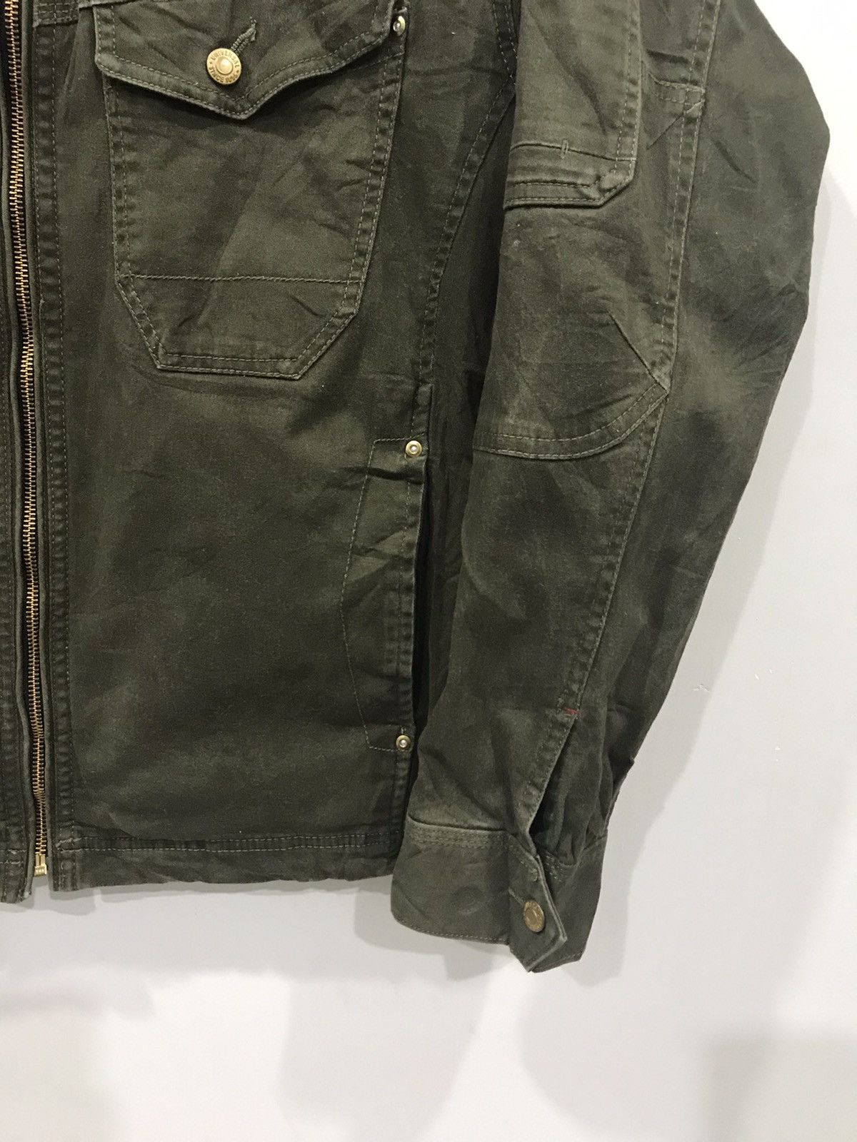 Japanese Brand GERIDE Japan Workwear Zipper Jacket Size US M / EU 48-50 / 2 - 7 Thumbnail