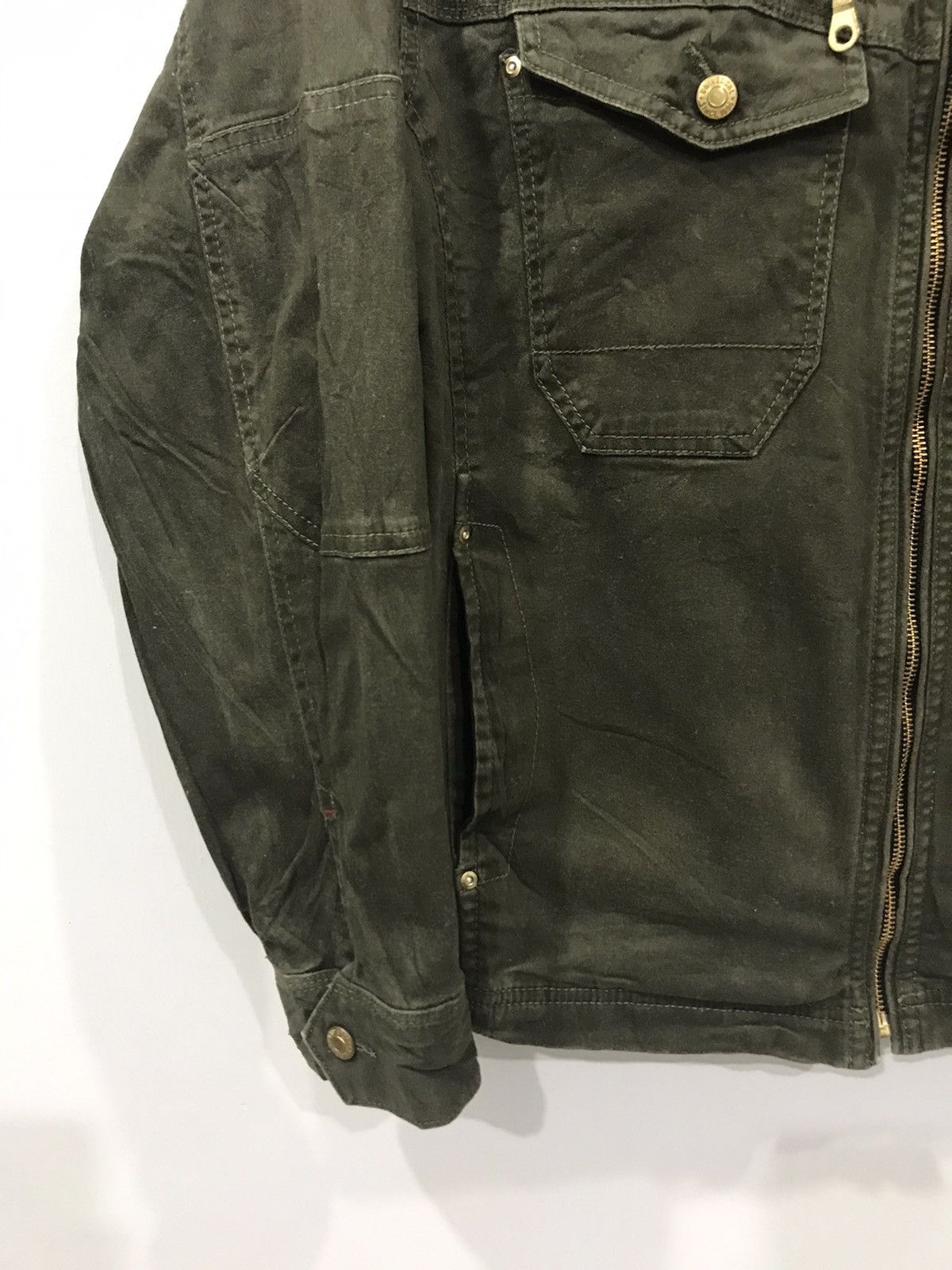 Japanese Brand GERIDE Japan Workwear Zipper Jacket Size US M / EU 48-50 / 2 - 8 Thumbnail