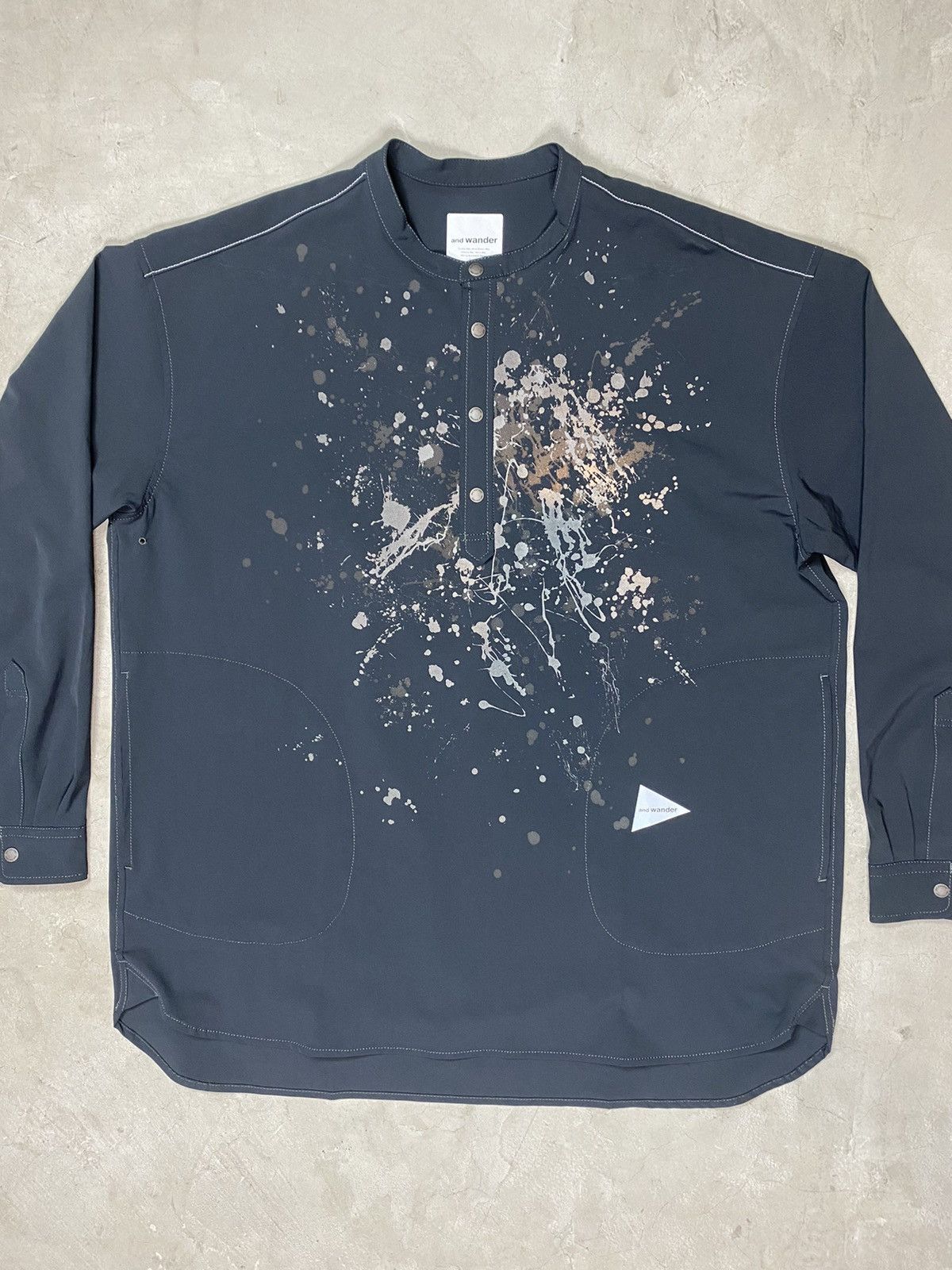 And Wander And Wander Tech 3M Splatter Paint Pullover Top Size US XL / EU 56 / 4 - 3 Thumbnail