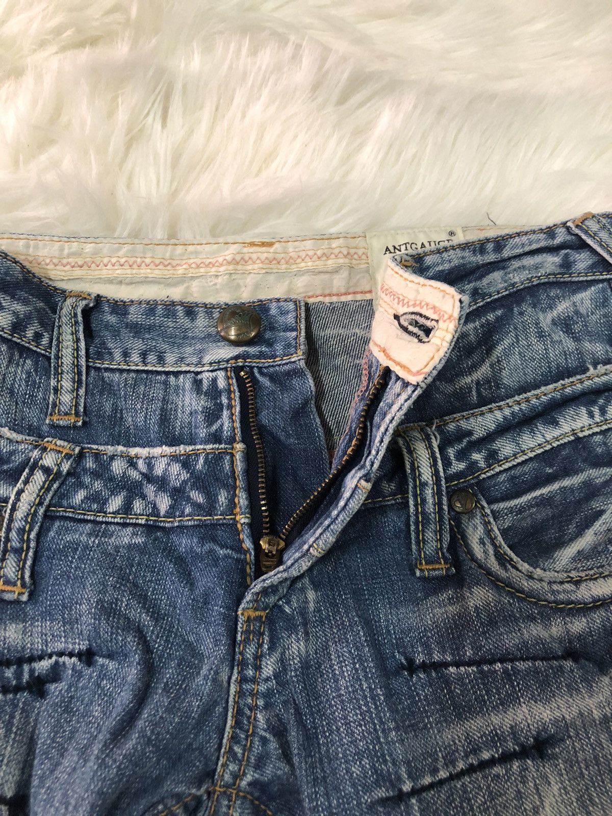 Designer × Japanese Brand Antgauge S.P. Platinum Brand Double Waist Design Size US 29 - 3 Thumbnail