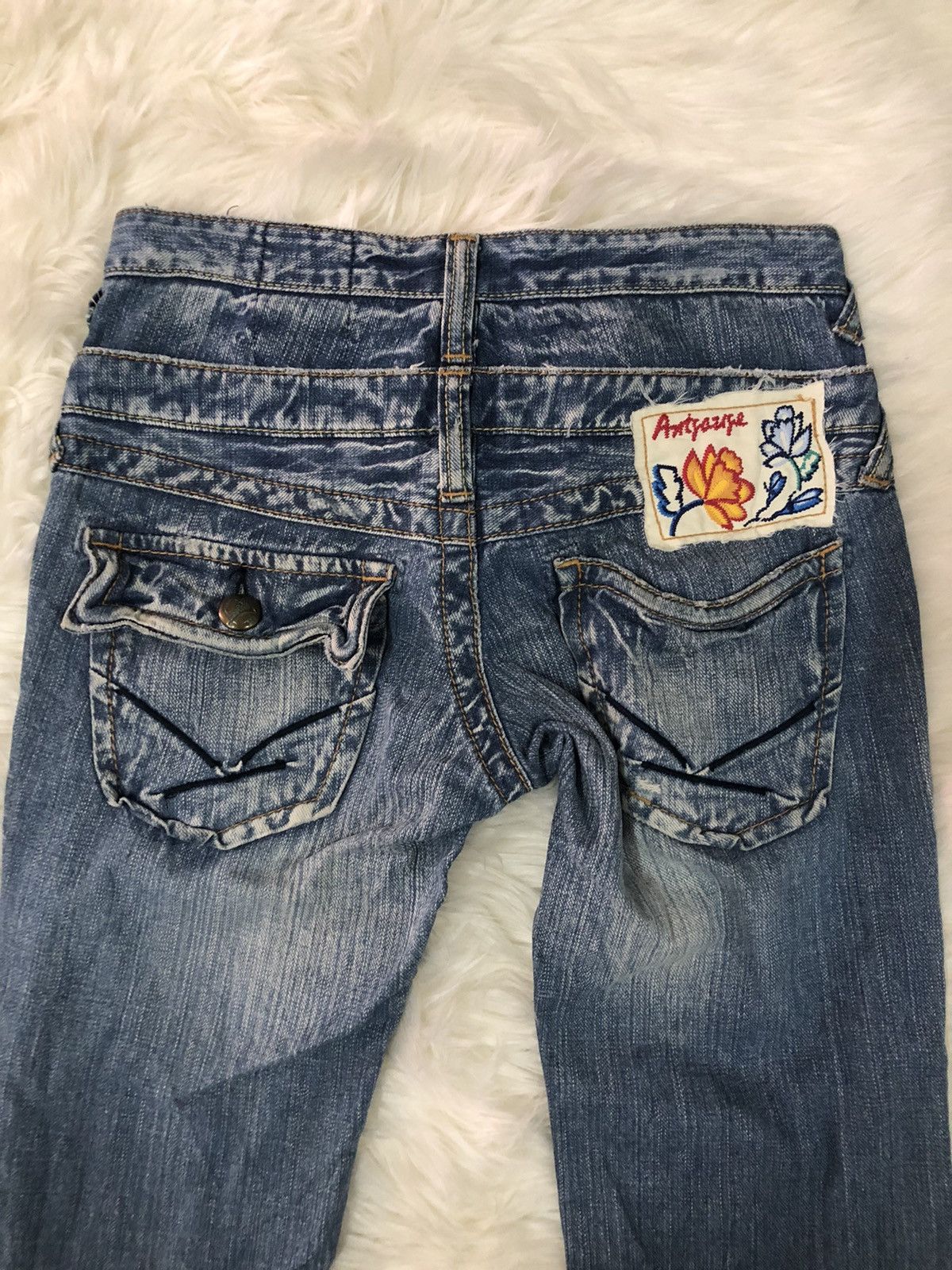 Designer × Japanese Brand Antgauge S.P. Platinum Brand Double Waist Design Size US 29 - 10 Thumbnail