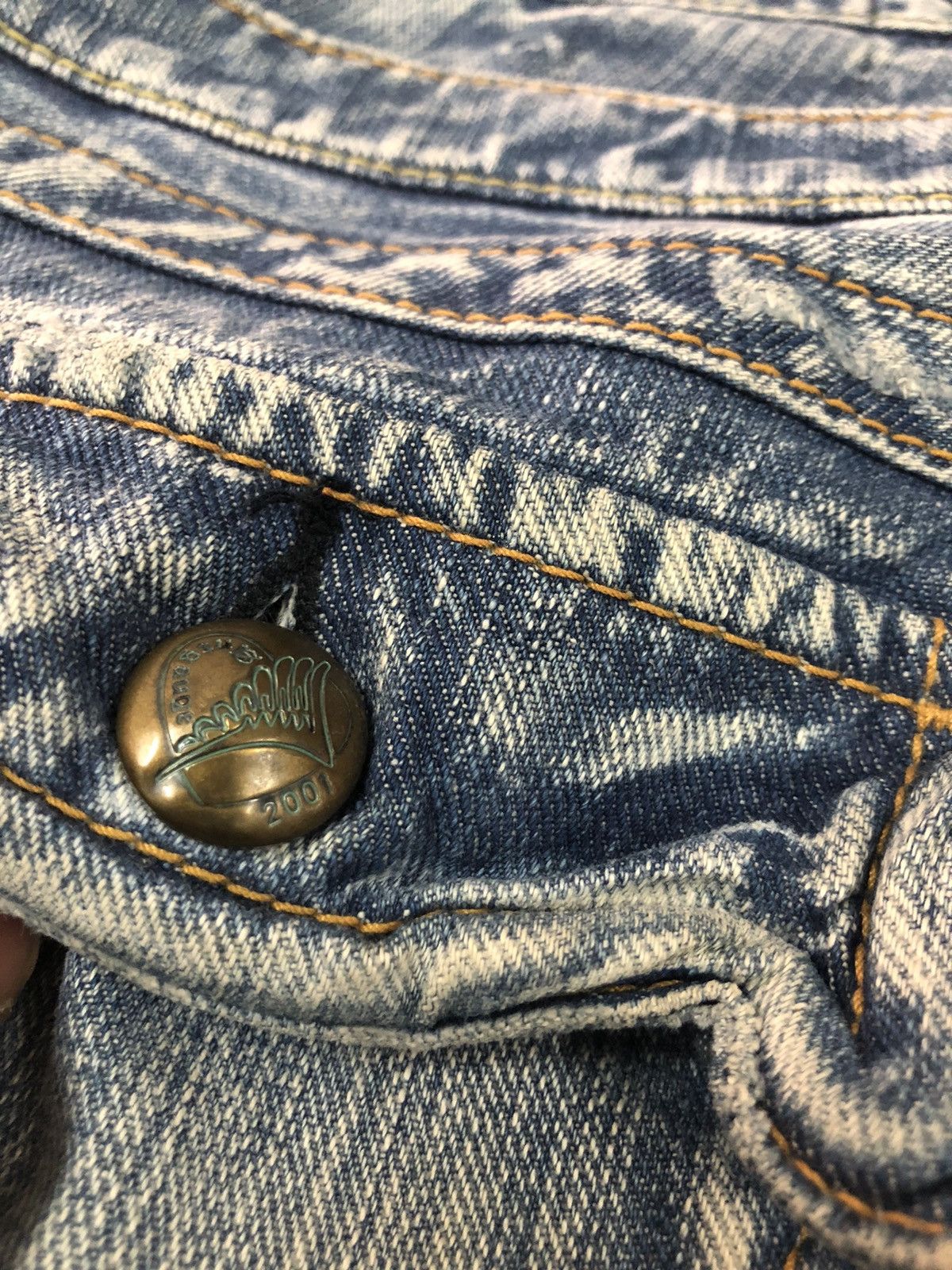 Designer × Japanese Brand Antgauge S.P. Platinum Brand Double Waist Design Size US 29 - 14 Thumbnail