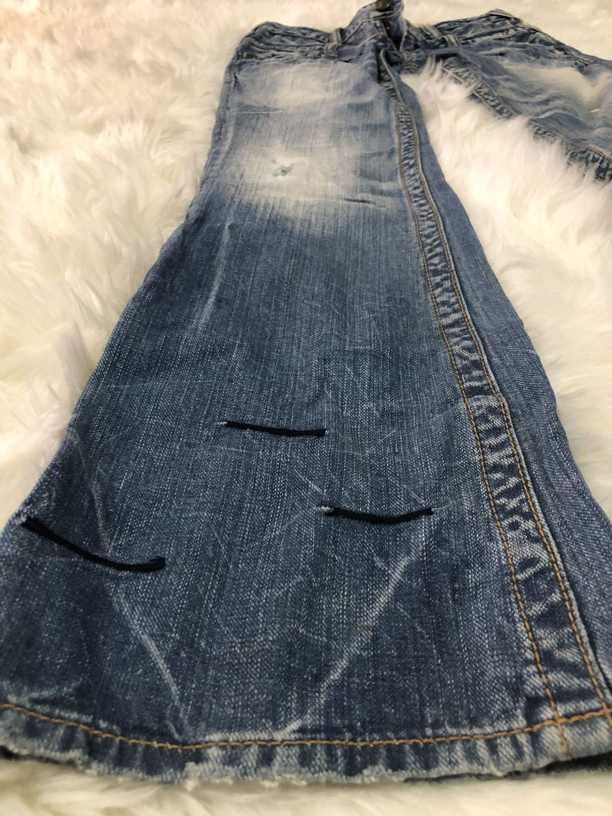 Designer × Japanese Brand Antgauge S.P. Platinum Brand Double Waist Design Size US 29 - 8 Thumbnail