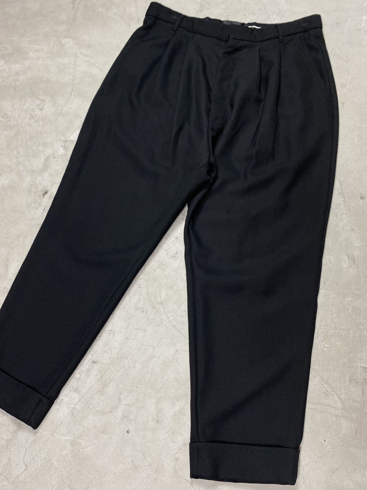 Haider Ackermann Haider Ackermann Textured Wool Trouser Size US 34 / EU 50 - 2 Thumbnail