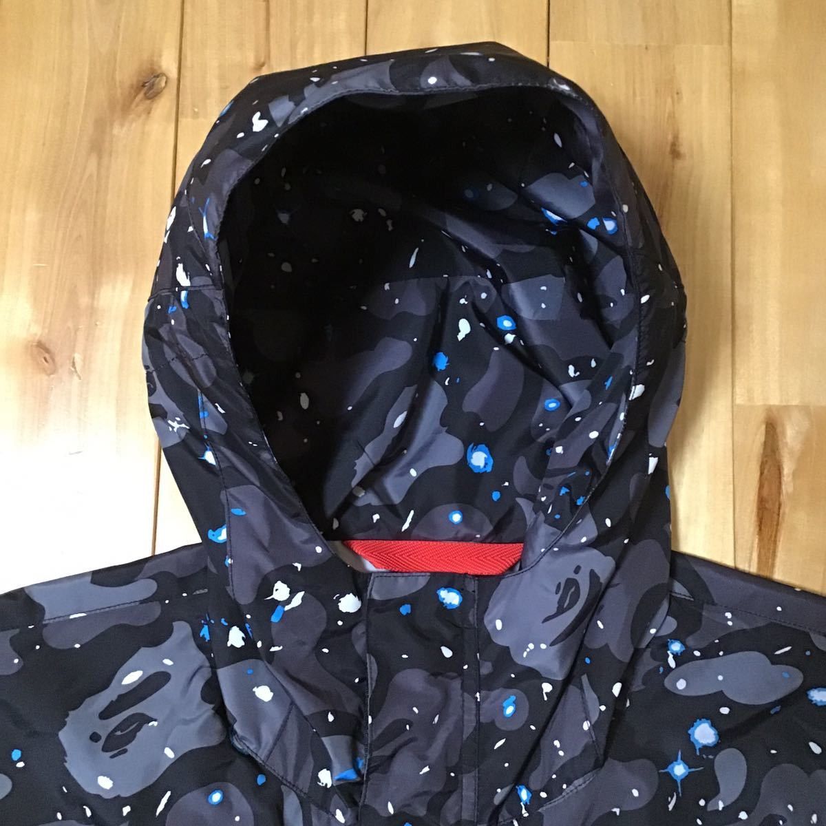 Bape BAPE SPACE CAMO LONG HOODIE JACKET Black Size US M / EU 48-50 / 2 - 3 Thumbnail