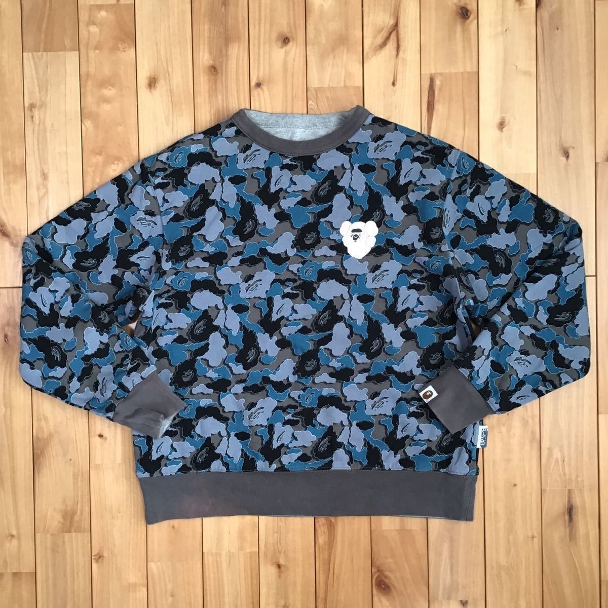 Bape × Kaws BAPE × kaws 🔥reversible🔥 sweat shirt cloud camo Size US M / EU 48-50 / 2 - 2 Thumbnail